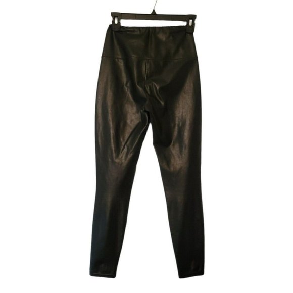 Aritzia Wilfred Free Black Daria Pant High-waisted Vegan Leather leggings XS - Picture 6 of 12